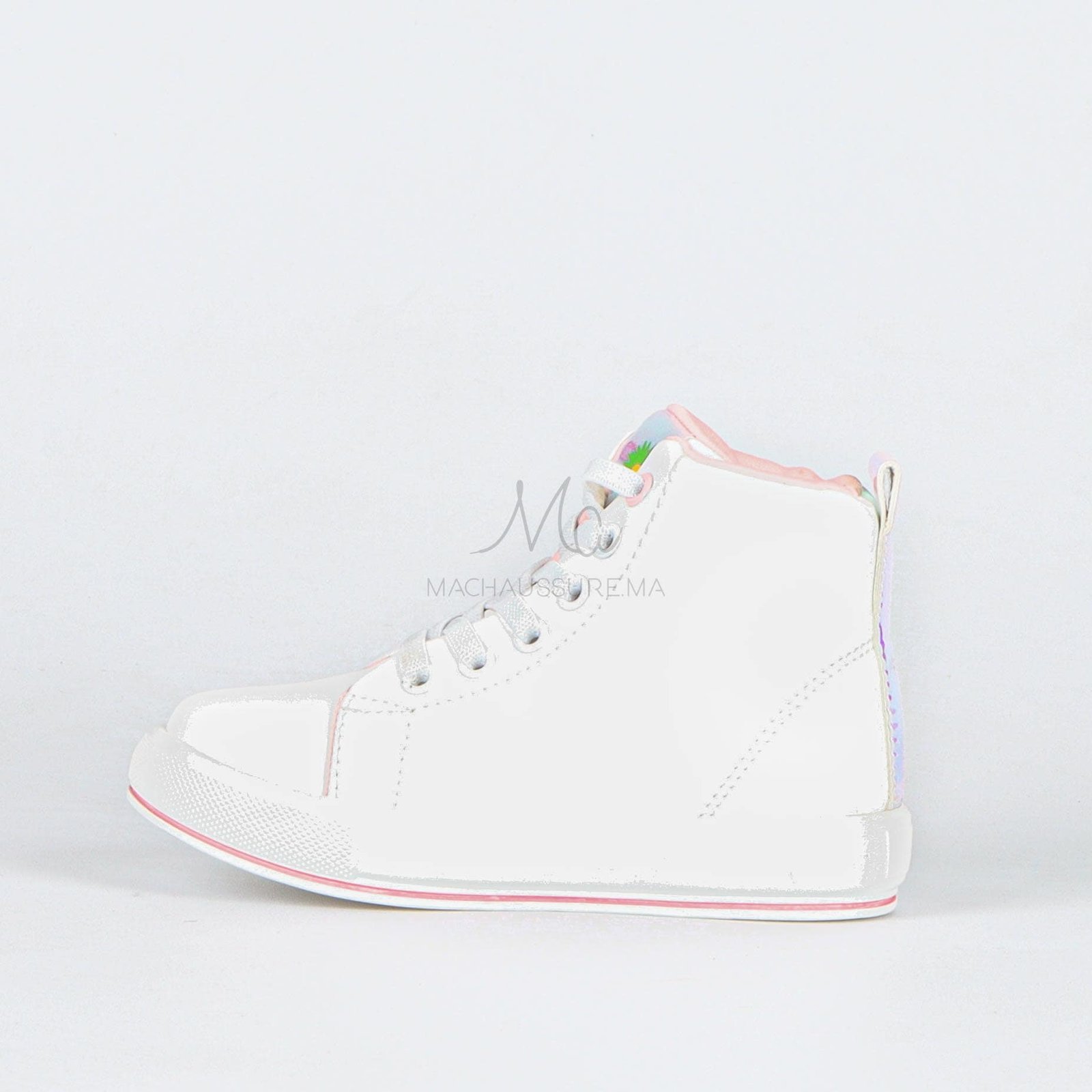 EVER - Baskets fille en Blanc.
