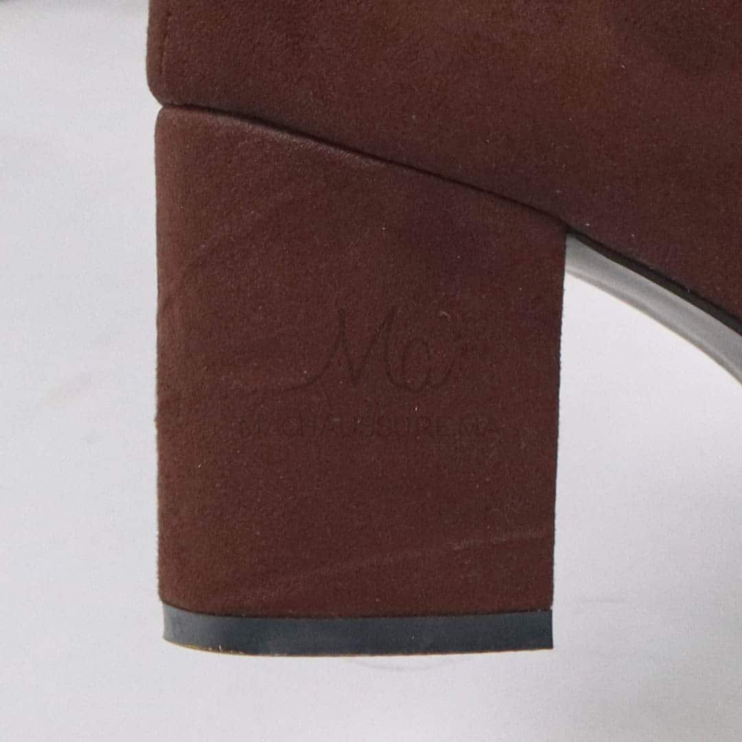 KEYLA - Bottines à talons - Chocolat.