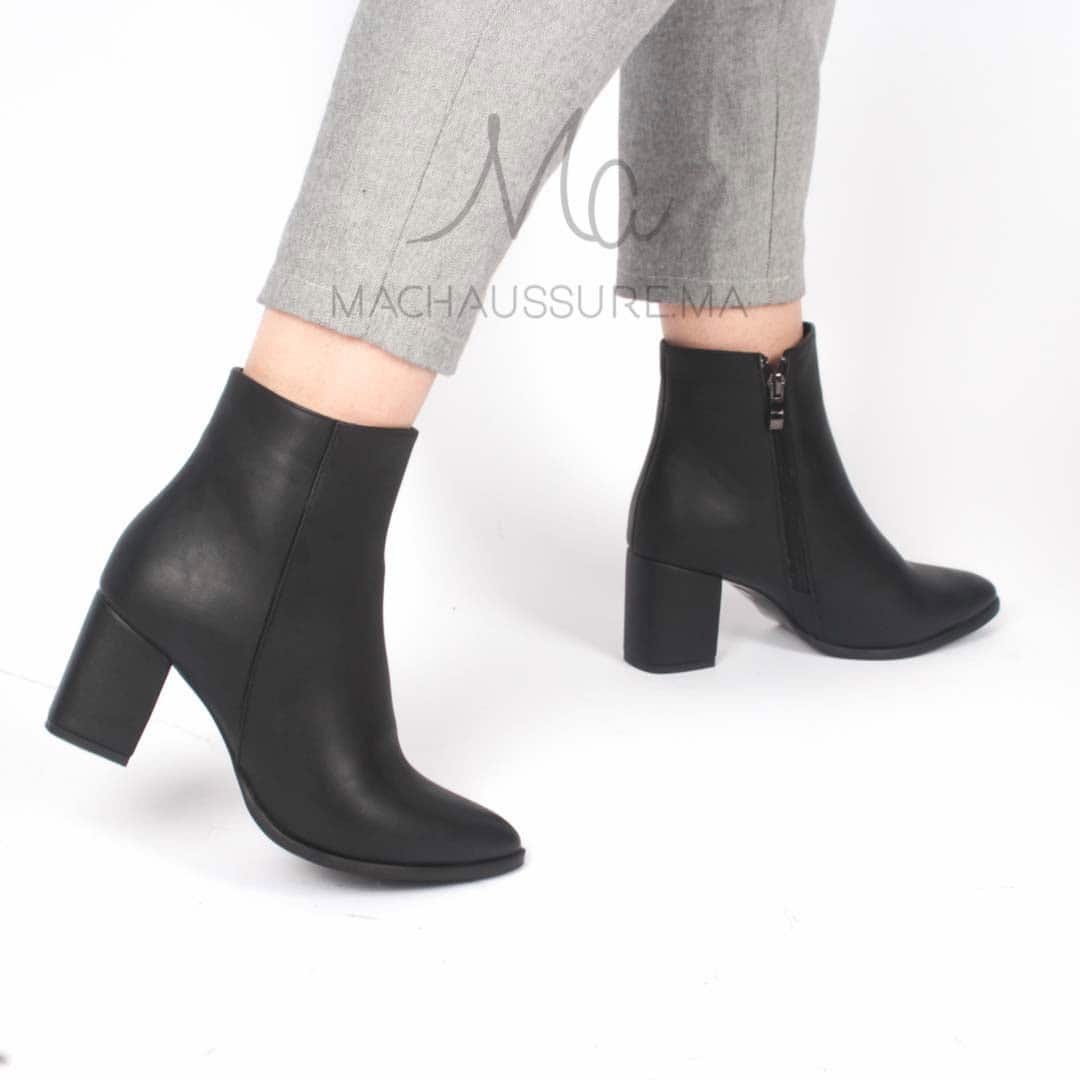 KEYLA - Bottines à talons - Noir.