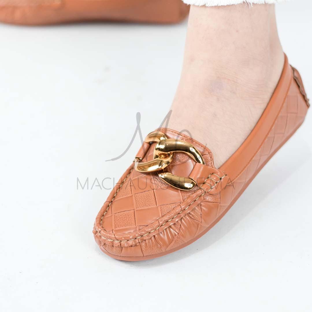 CHANNEL - Mocassins en Tabac.