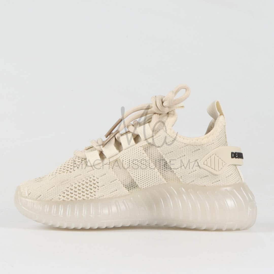 Air – Baskets respirantes pour enfant en Beige.