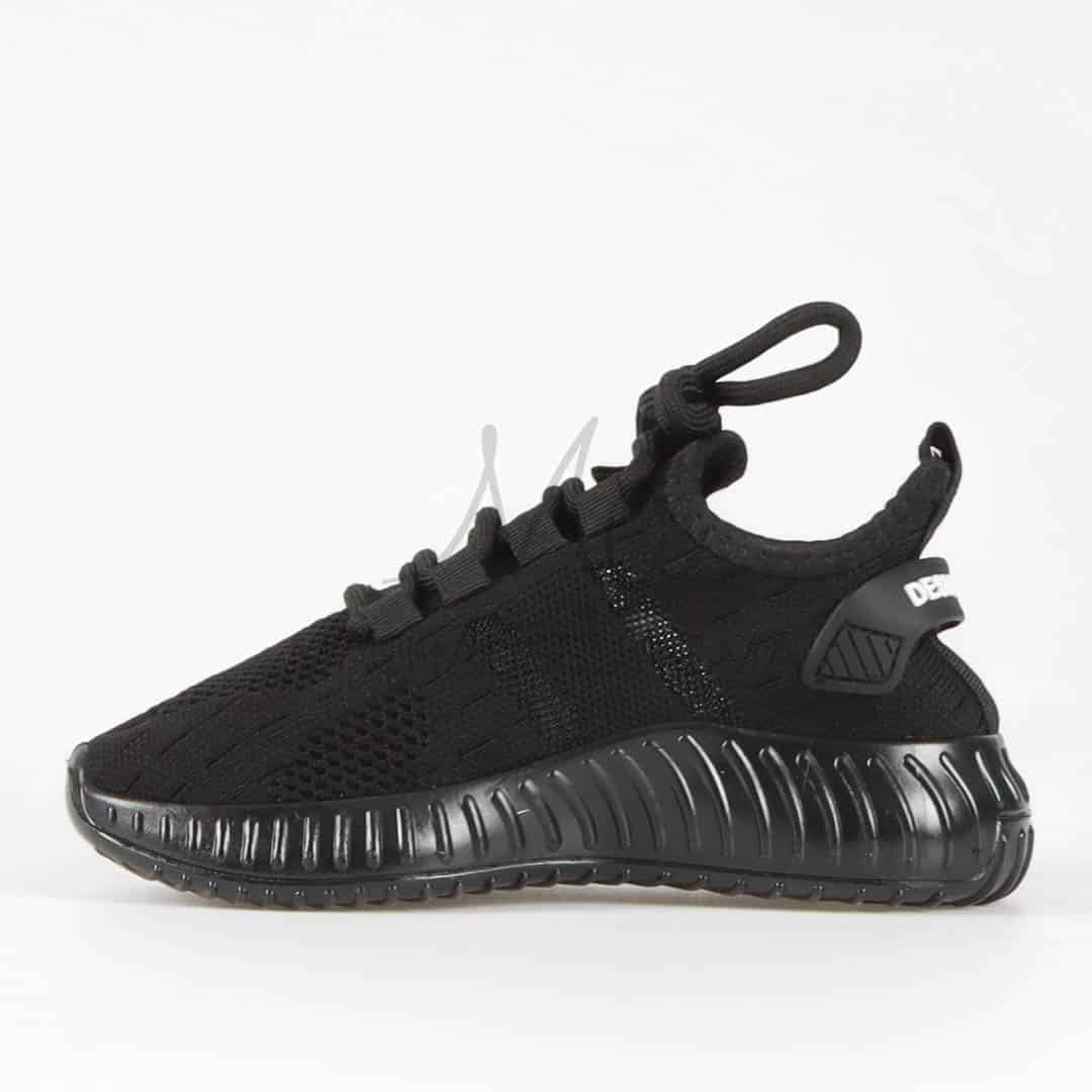 Air – Baskets respirantes pour enfant en Noir.