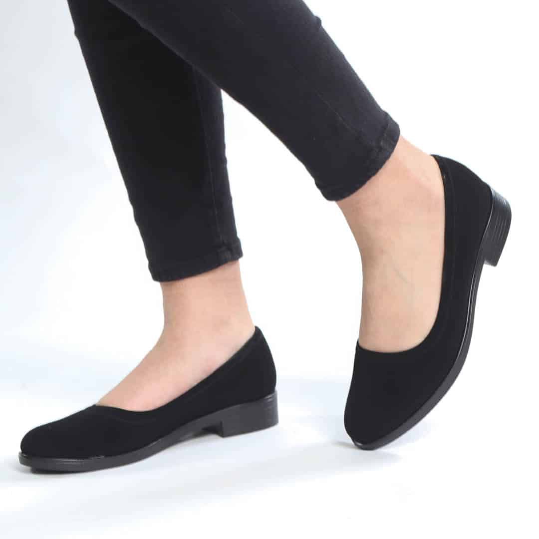 Manon - Mocassins Femmes en Noir.