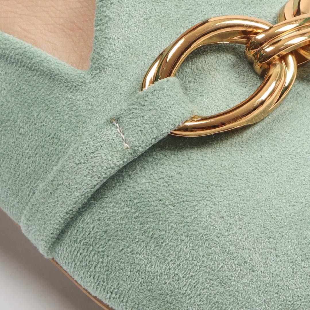 ANJAZ – Mules Femmes en Vert.