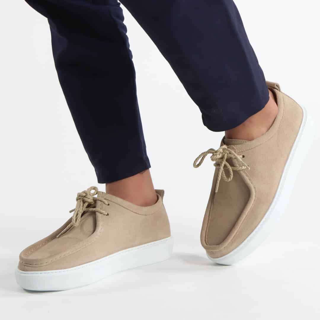 AMER - Chaussures à lacets pour Hommes 100% Cuir.