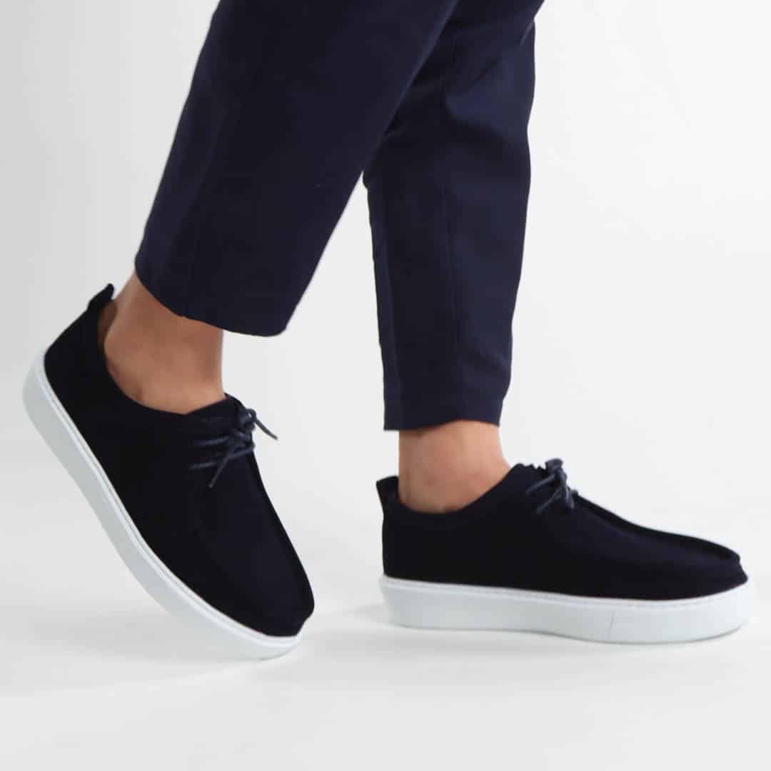 AMER - Chaussures à lacets pour Hommes 100% Cuir.