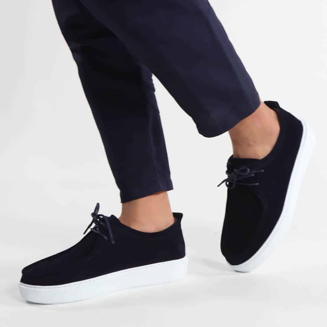 AMER - Chaussures à lacets pour Hommes 100% Cuir.