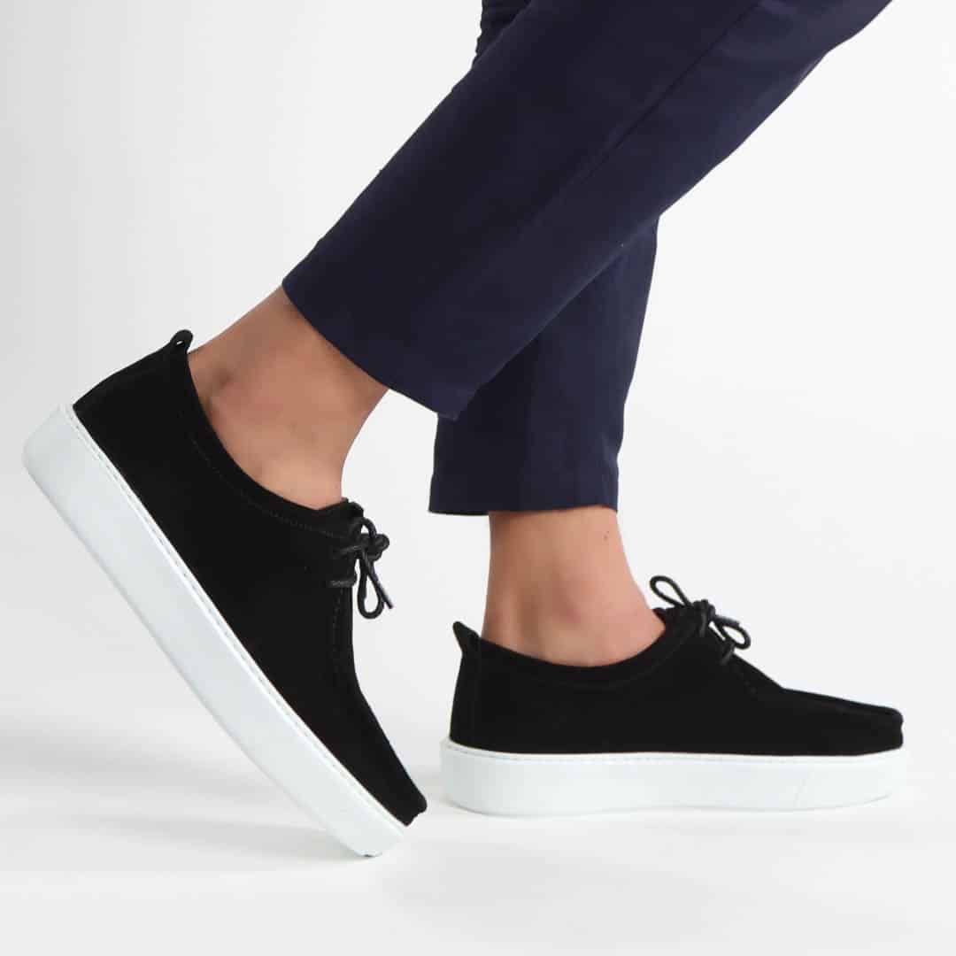 AMER - Chaussures à lacets pour Hommes 100% Cuir.