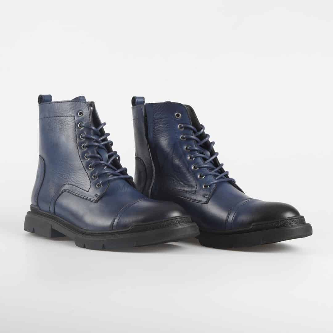 Jayson - Bottines en Bleu.