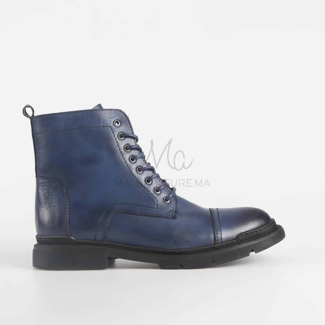 Jayson - Bottines en Bleu.