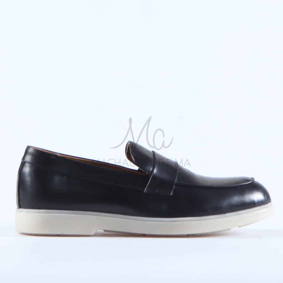 Bruno - Mocassins Hommes en Noir.