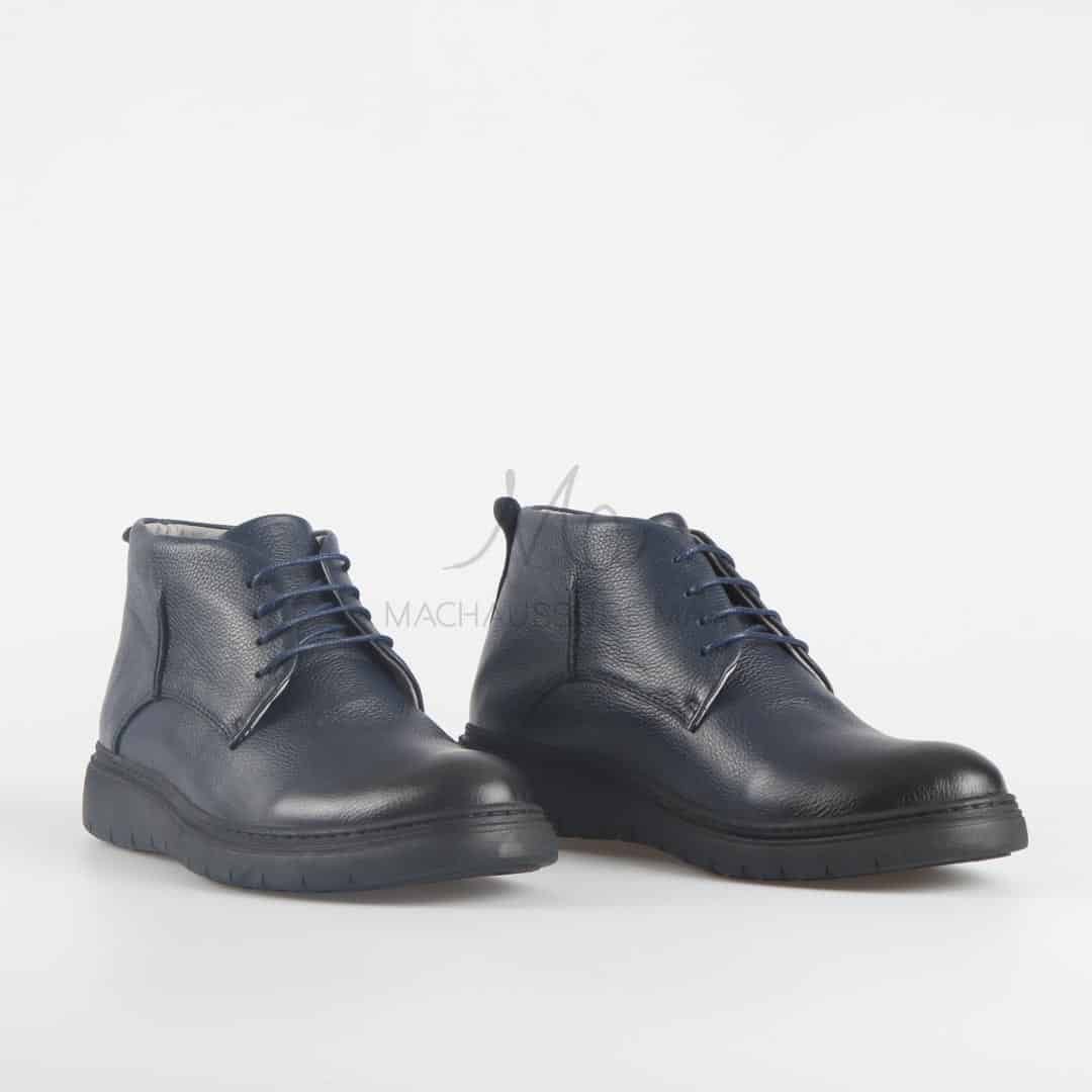 Owen - Boots Hommes en Bleu.