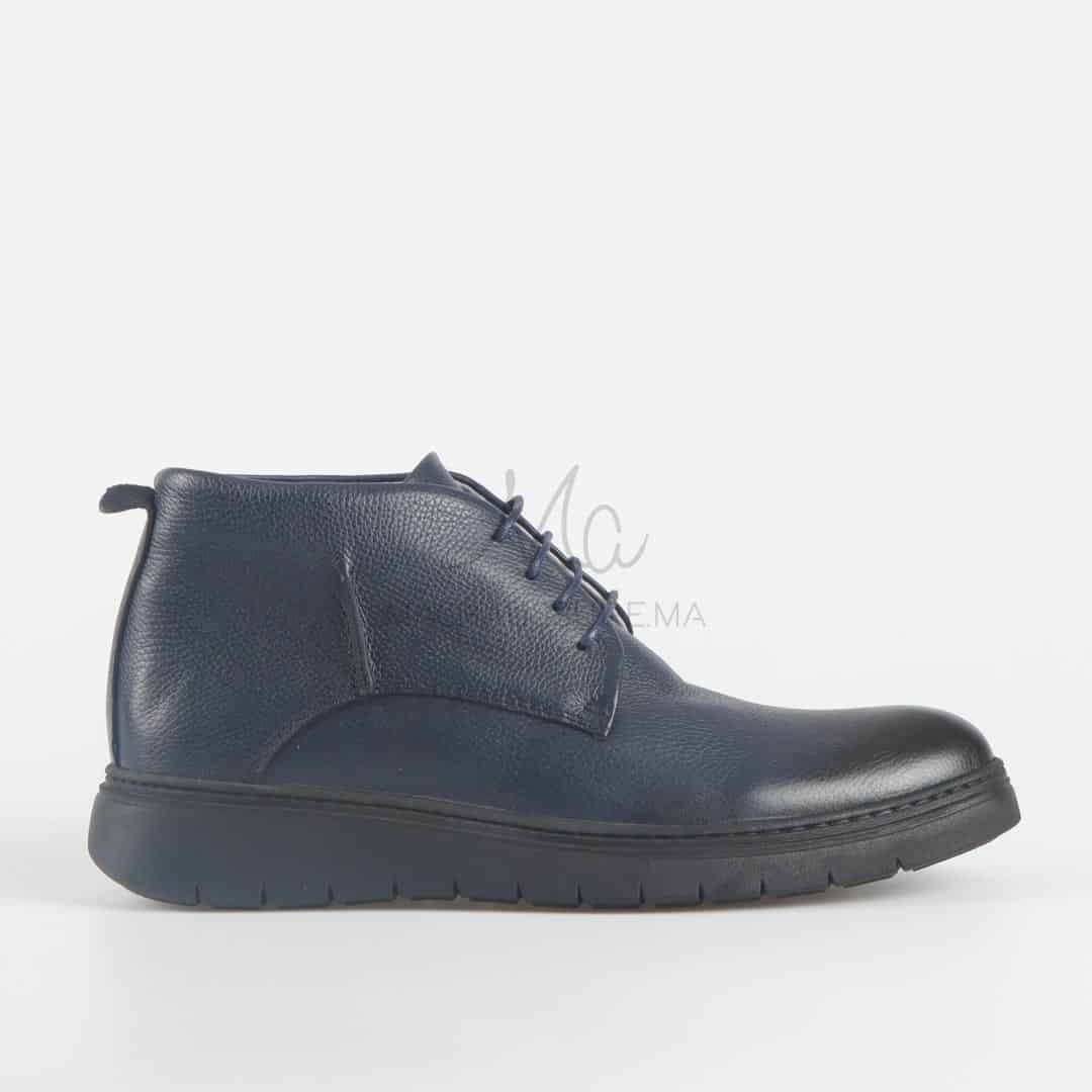 Owen - Boots Hommes en Bleu.