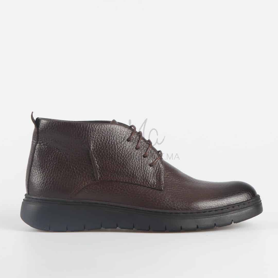 Owen - Boots Hommes en Marron.