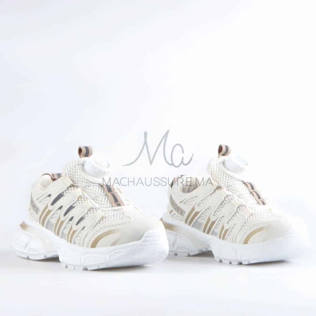 Sonopy - Baskets Respirantes Pour Enfants en Marron.