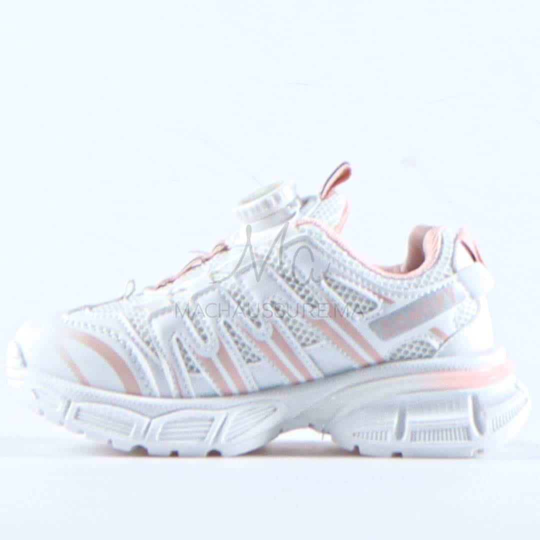Sonopy - Baskets Respirantes Pour Enfants en Rose.