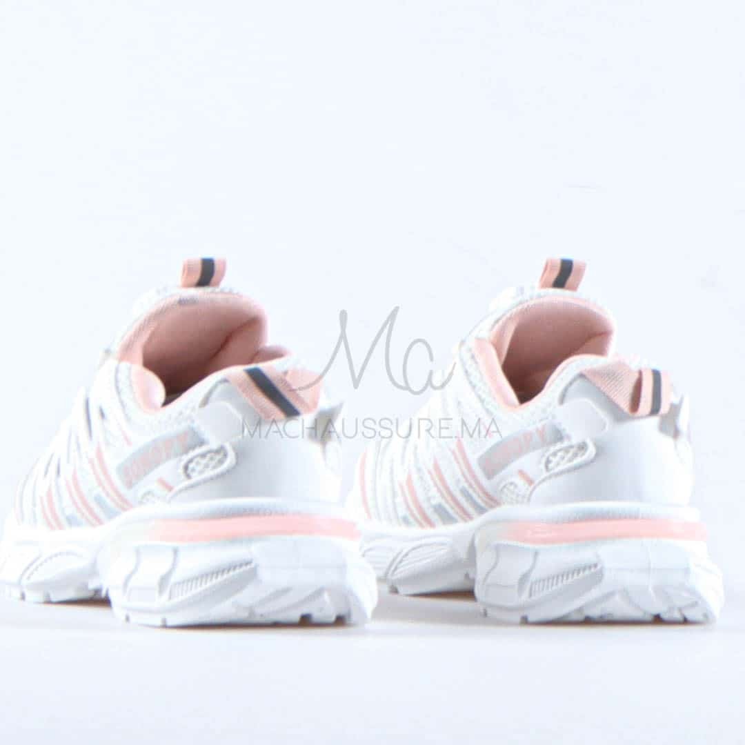 Sonopy - Baskets Respirantes Pour Enfants en Rose.