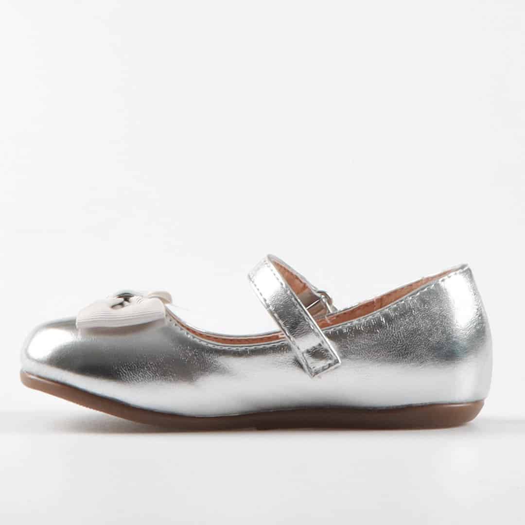 Jorgy – Ballerines pour fille en Argenté.