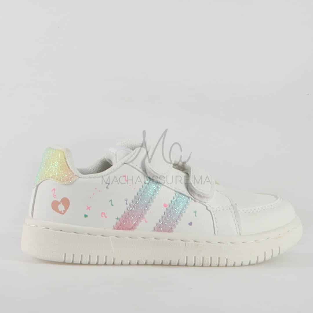 Sweet – Baskets Fille en Rose.