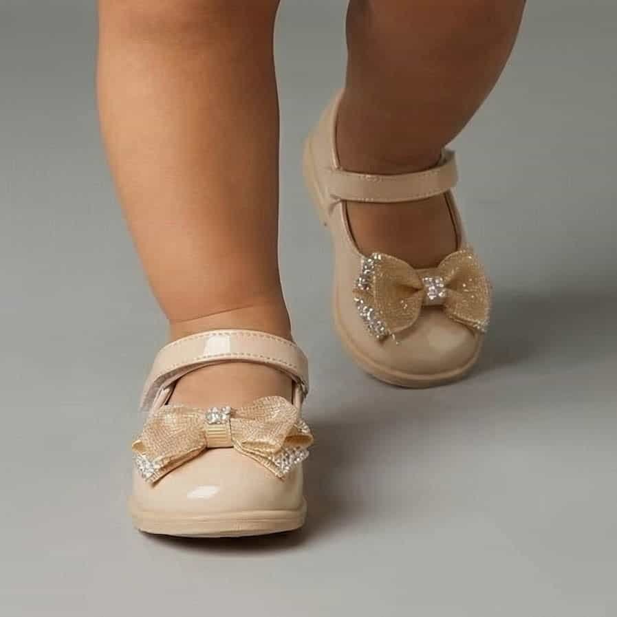 Angelina – Ballerines Fille en Blanc.
