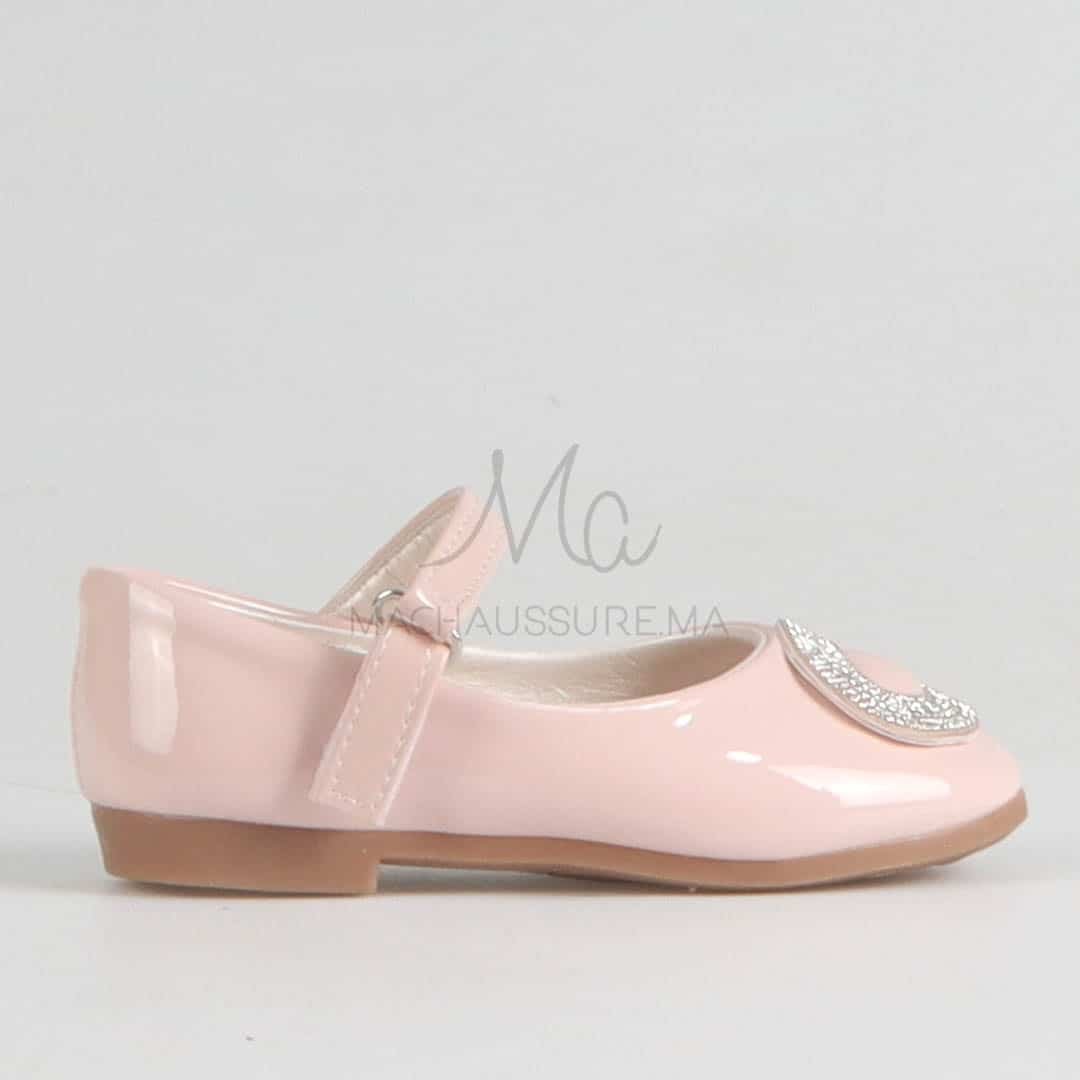 Johana - Ballerines pour fille en Rose.