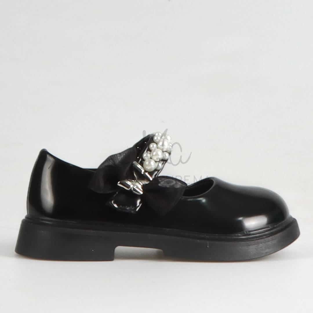 Ivar - Ballerines pour fille en Noir.