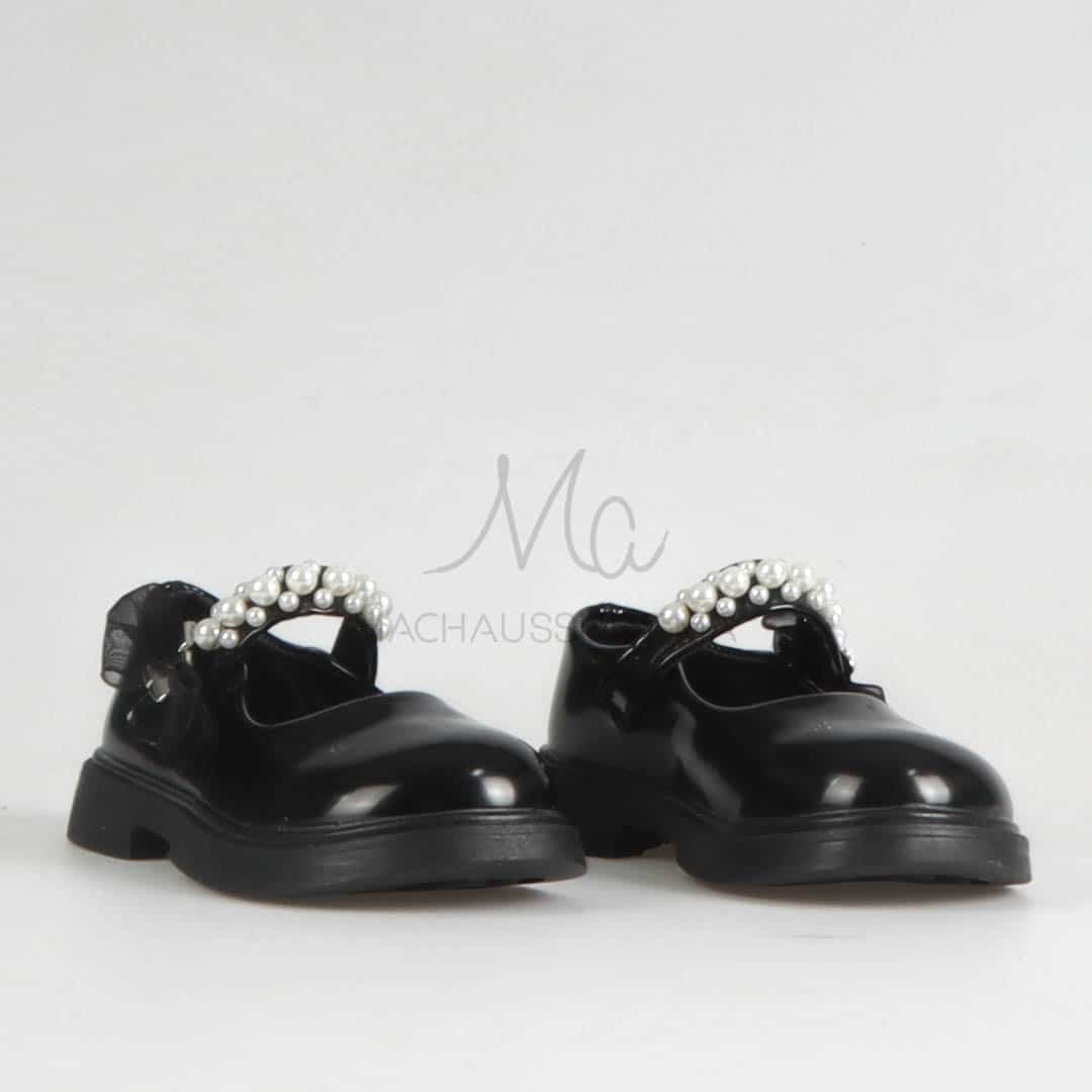 Ivar - Ballerines pour fille en Noir.