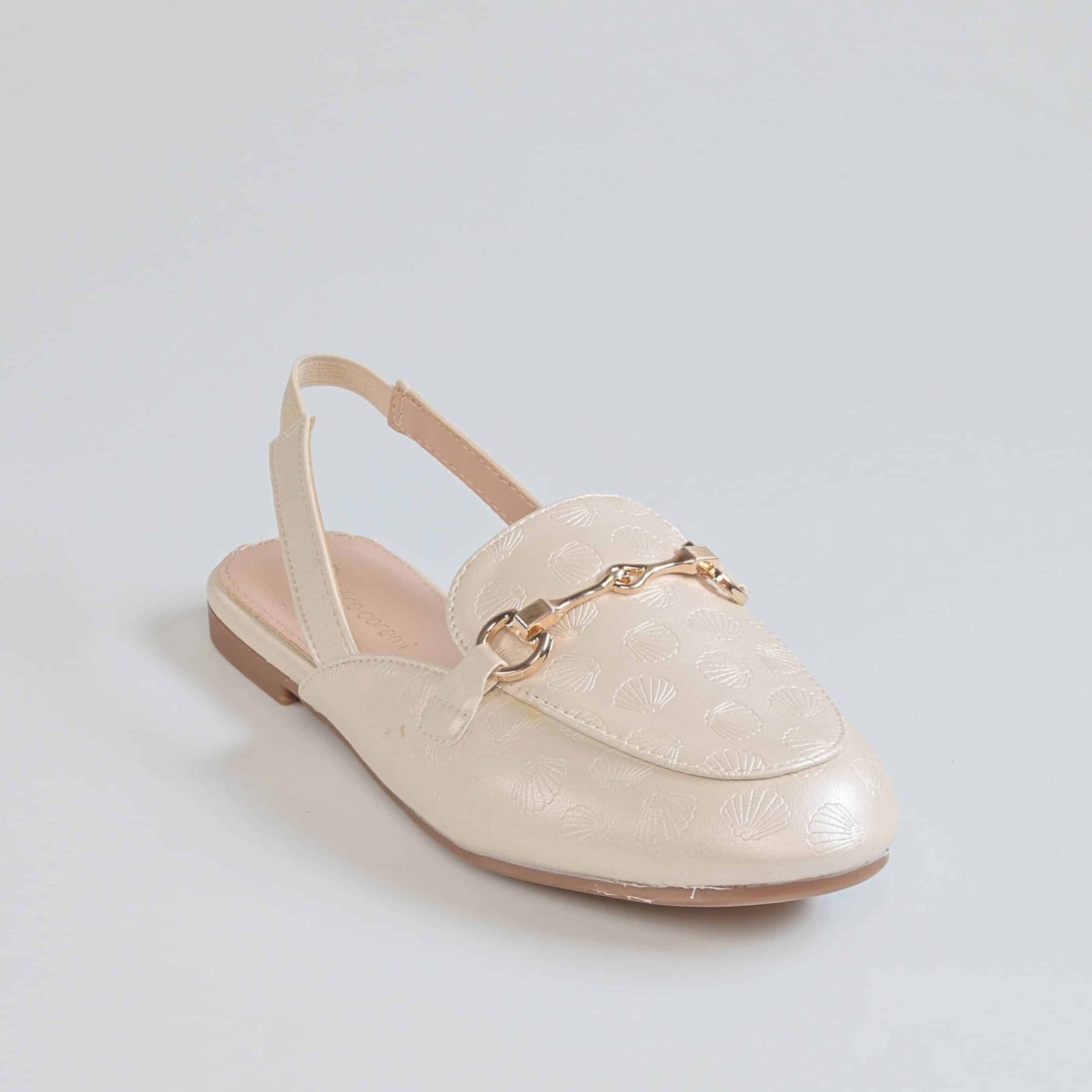 Cute Shine – Ballerines Fille en Beige.