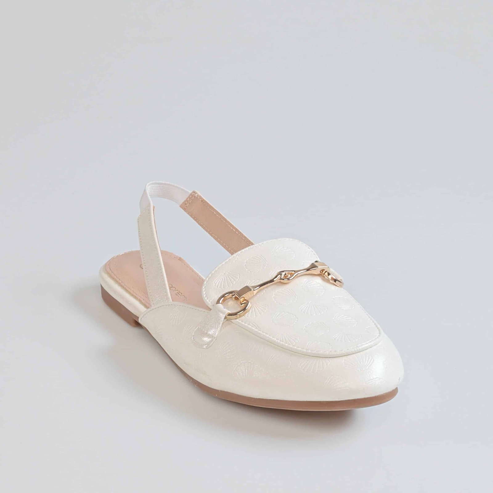 Cute Shine – Ballerines Fille en Blanc.