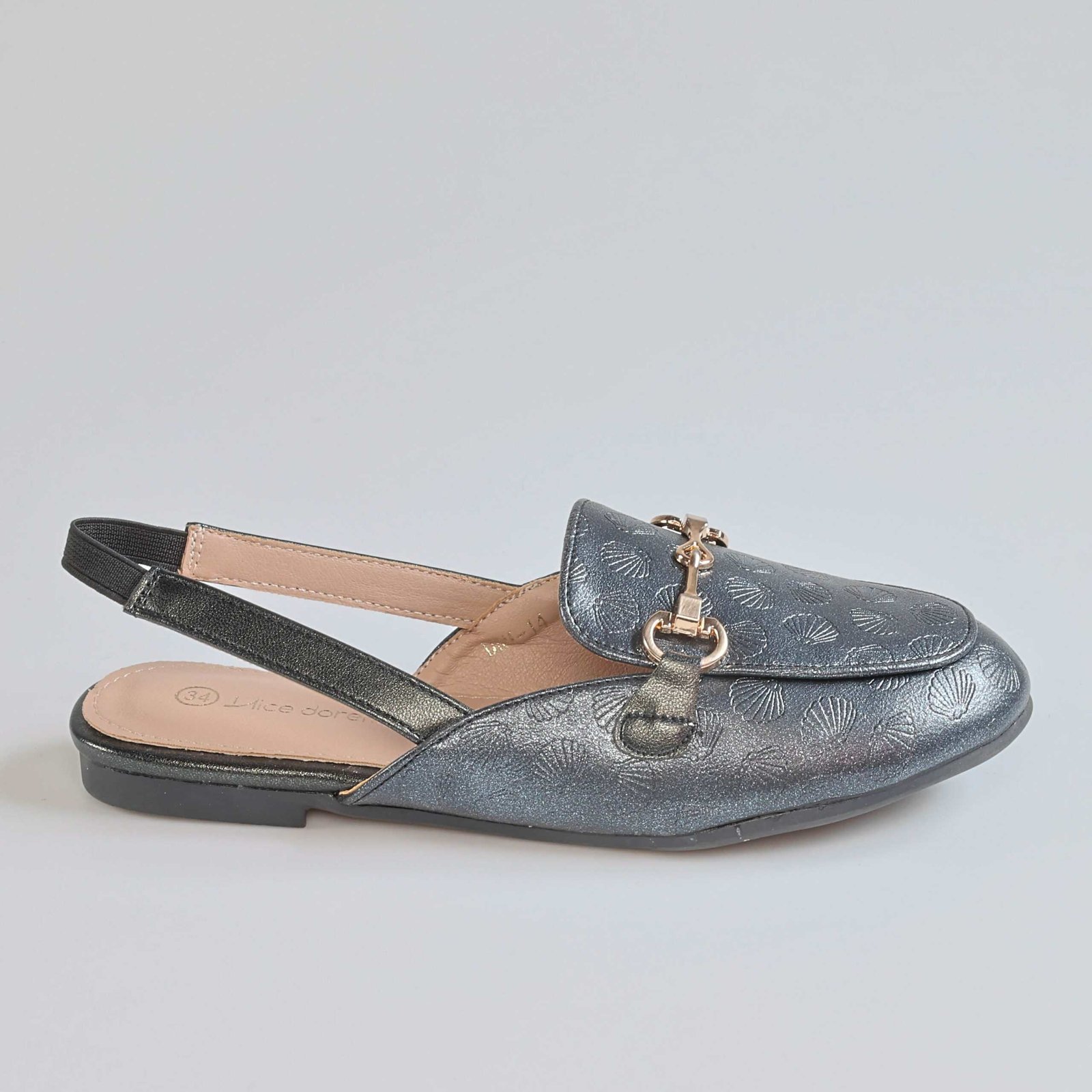 Cute Shine – Ballerines Fille en Noir.