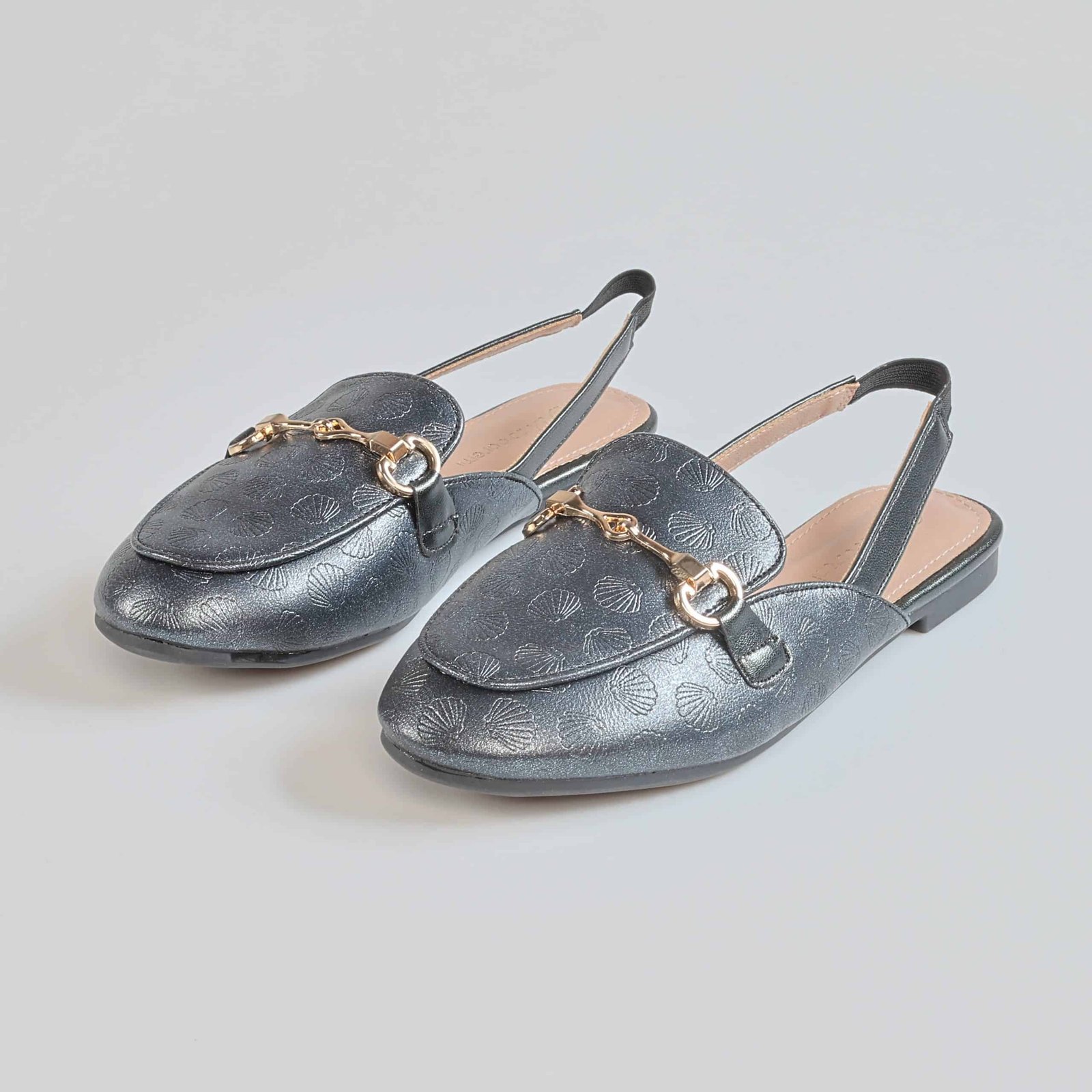 Cute Shine – Ballerines Fille en Noir.