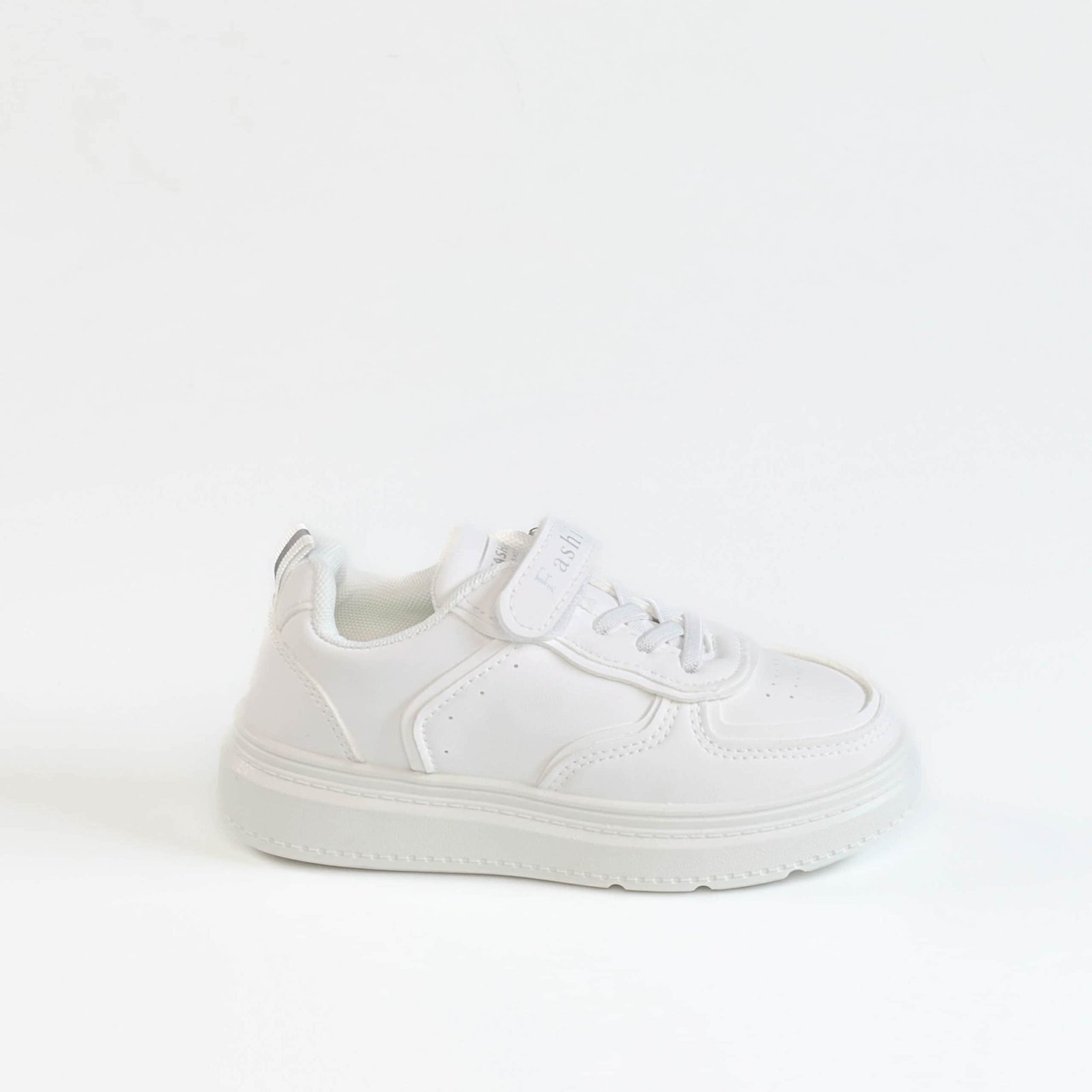 WARIS – Baskets enfants en Blanc.