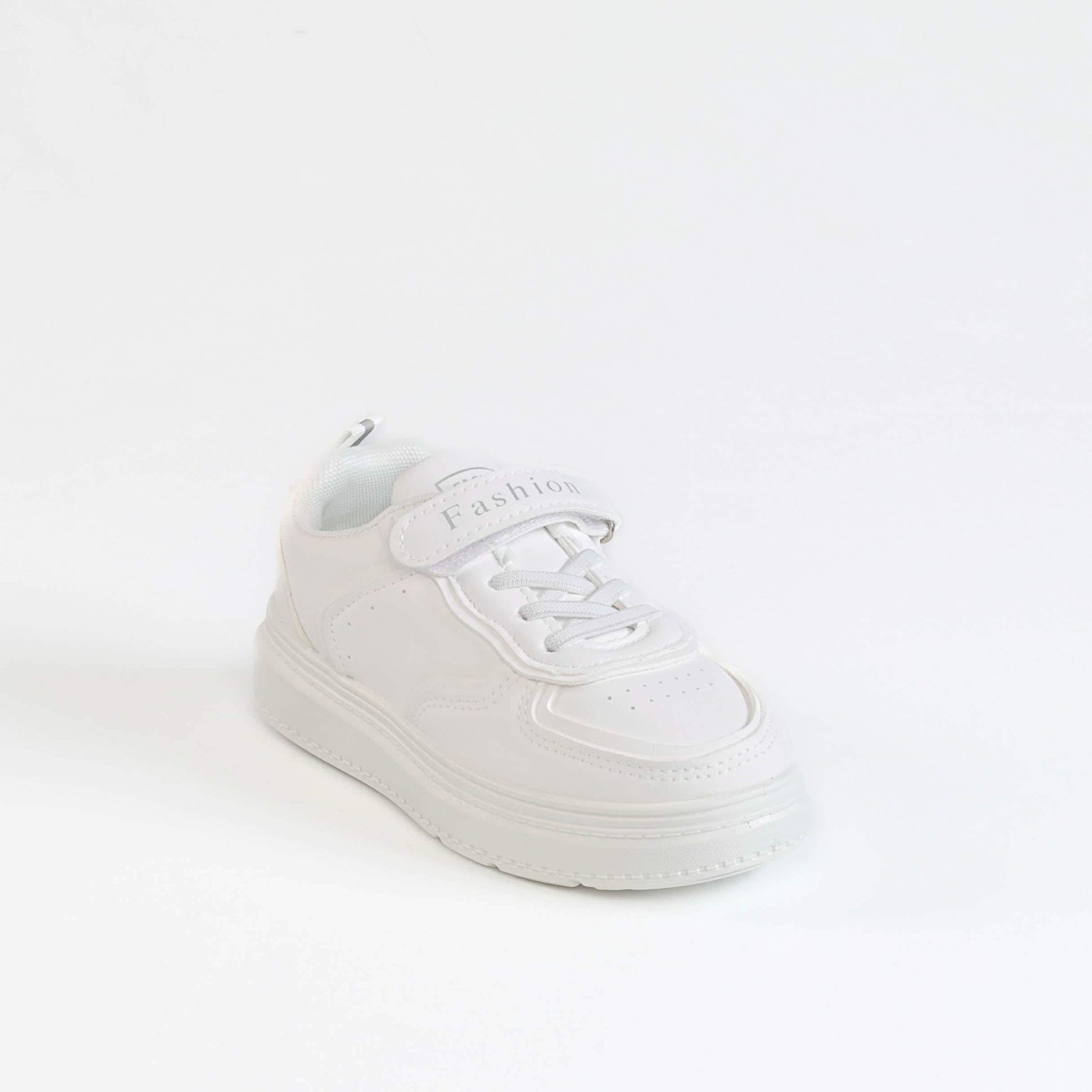 WARIS – Baskets enfants en Blanc.