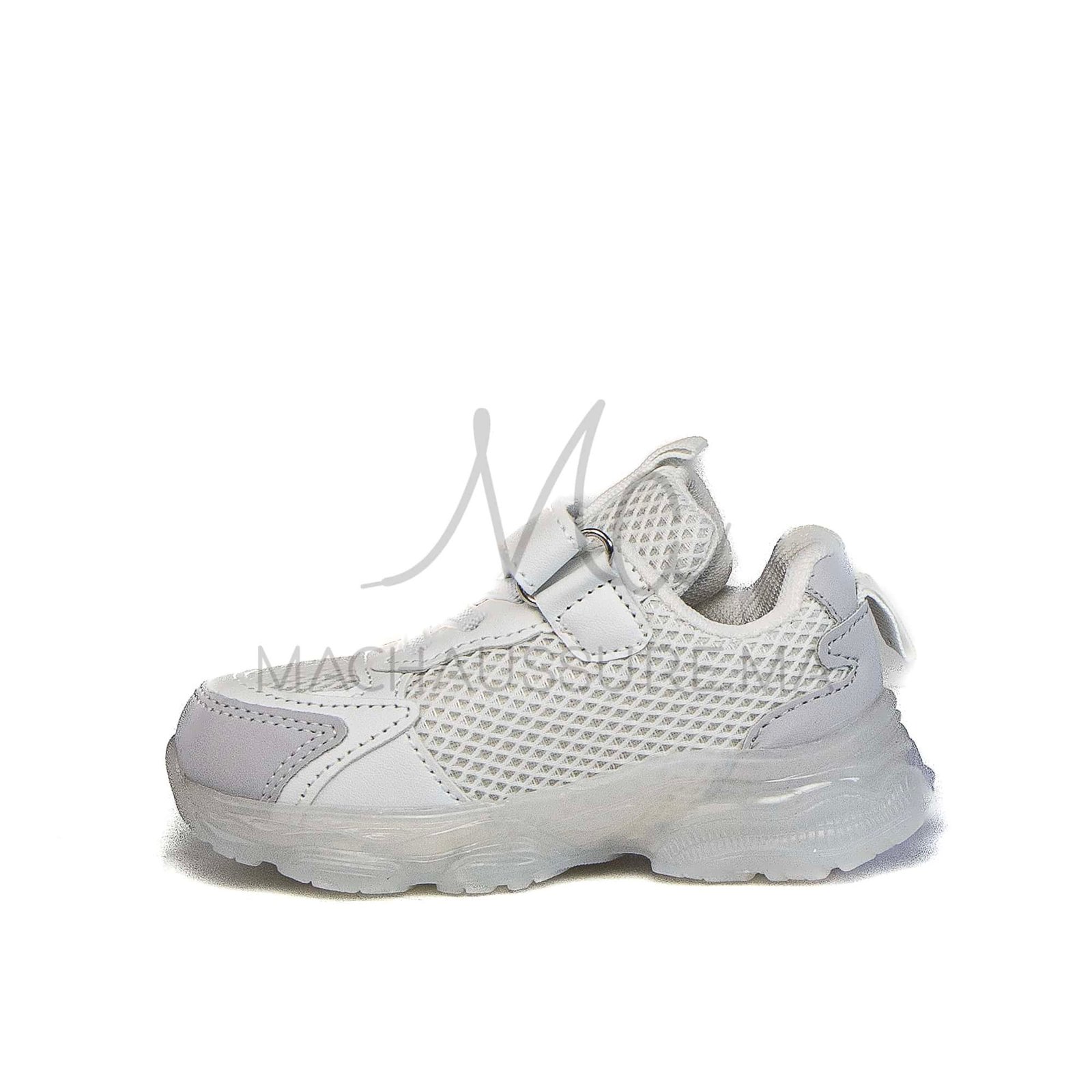 Jad – Baskets enfants en Blanc.