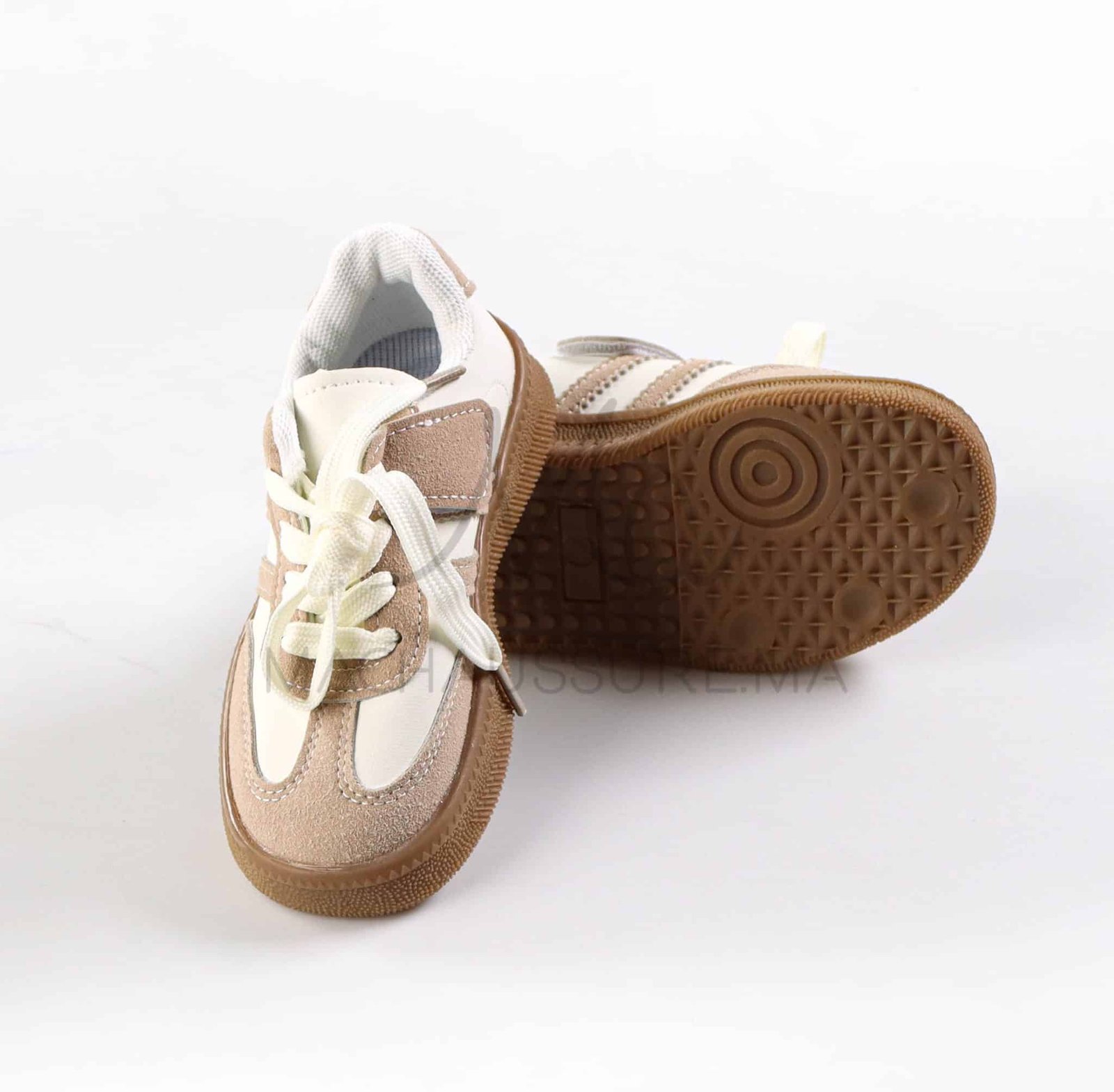 SkySteps - Baskets Enfants en Kaki.