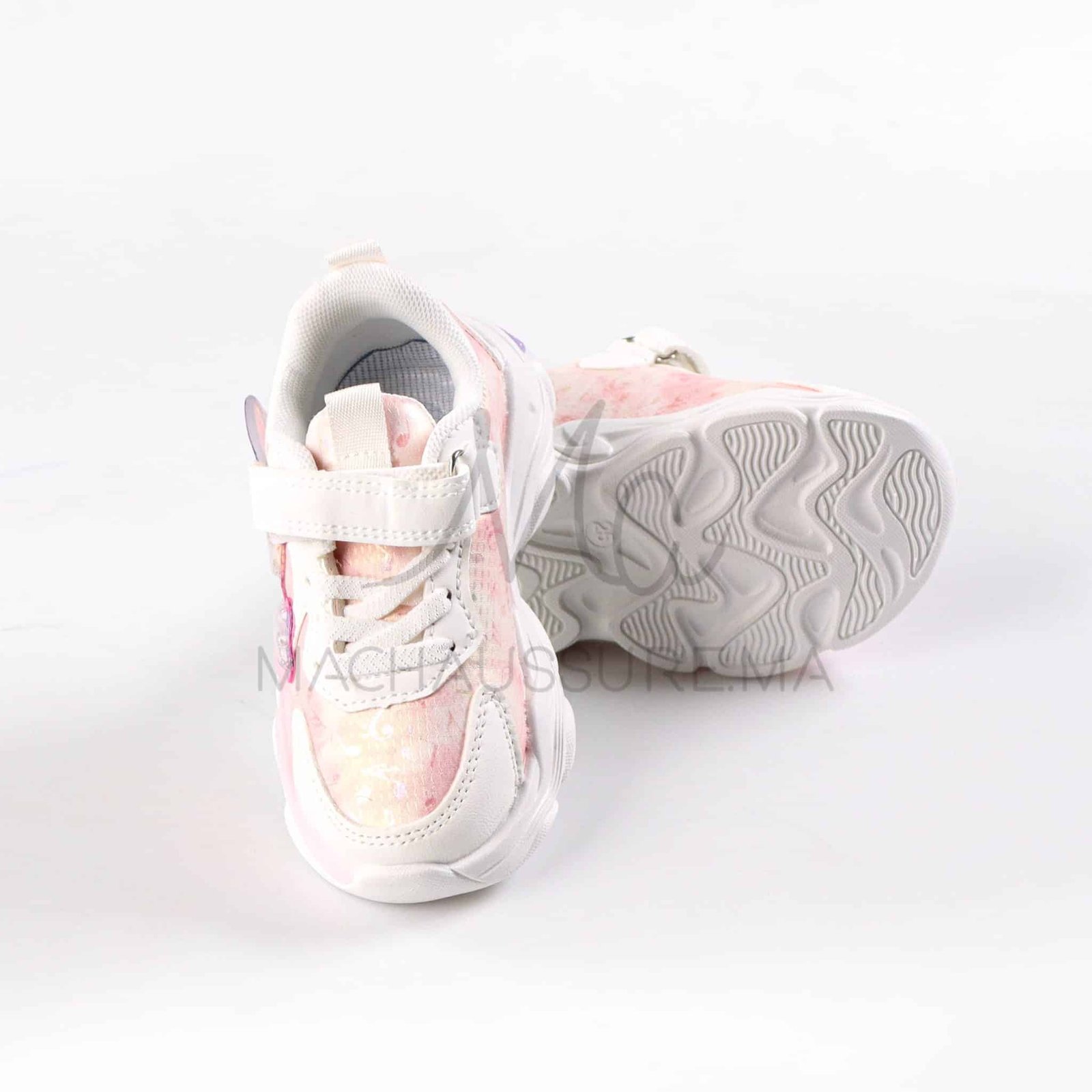 GlowFairy - Baskets enfants en Blanc.