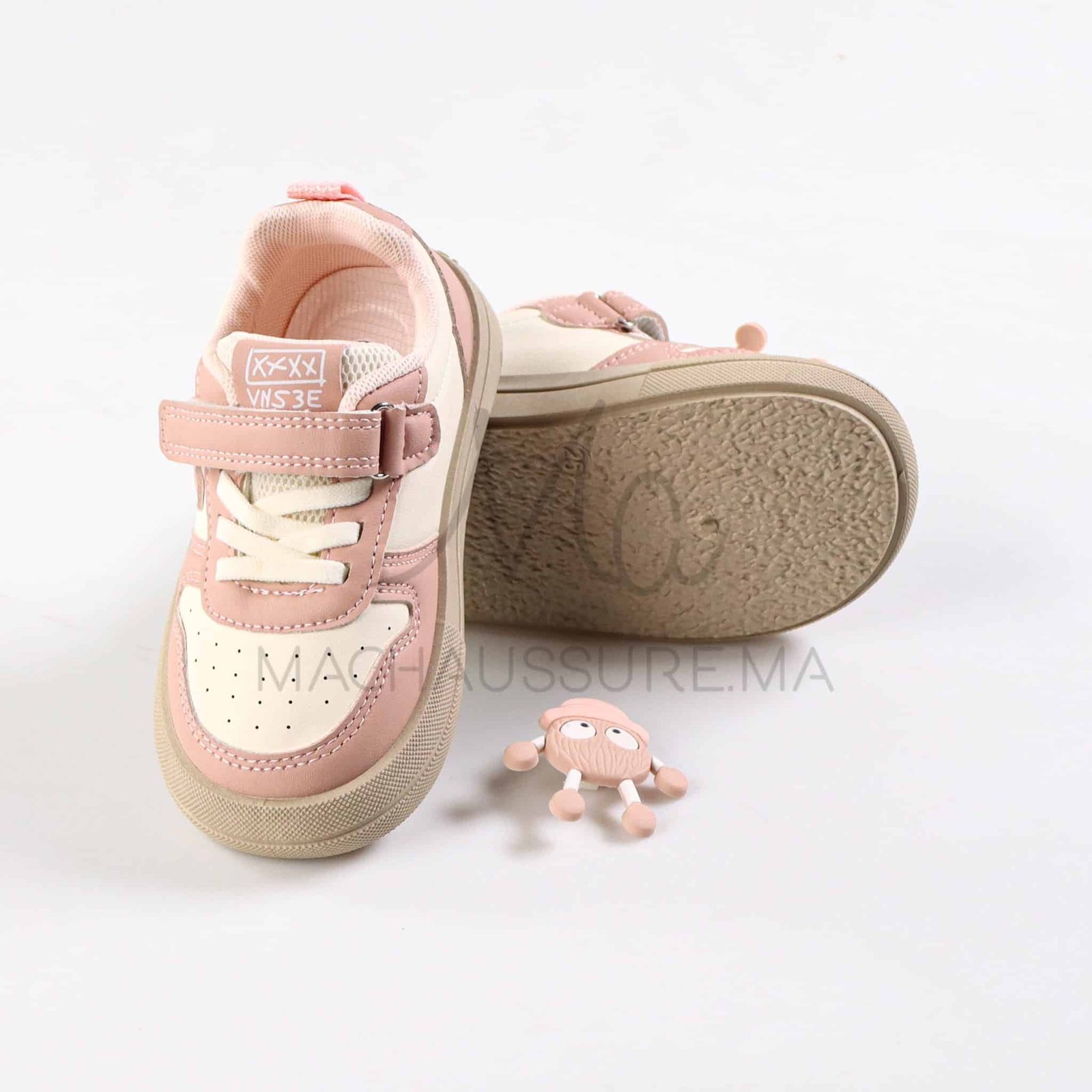 EdgeKick - Baskets enfants en Rose.