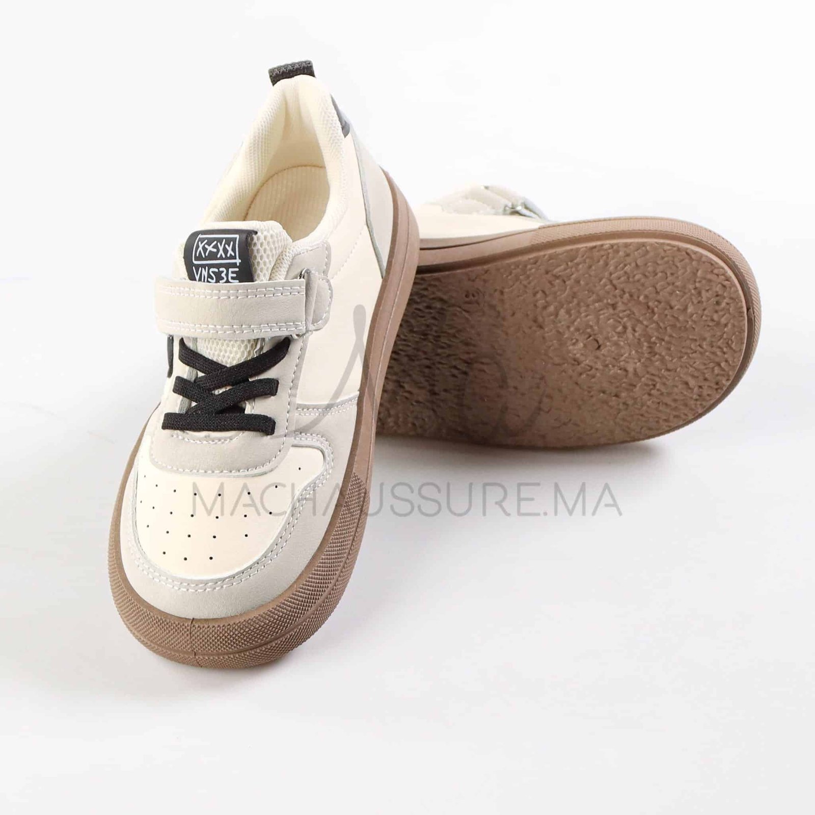 Kickster - Baskets enfants en Noir.