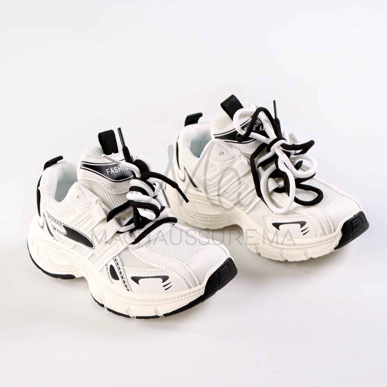 ActiveStep - Baskets enfants en Noir.