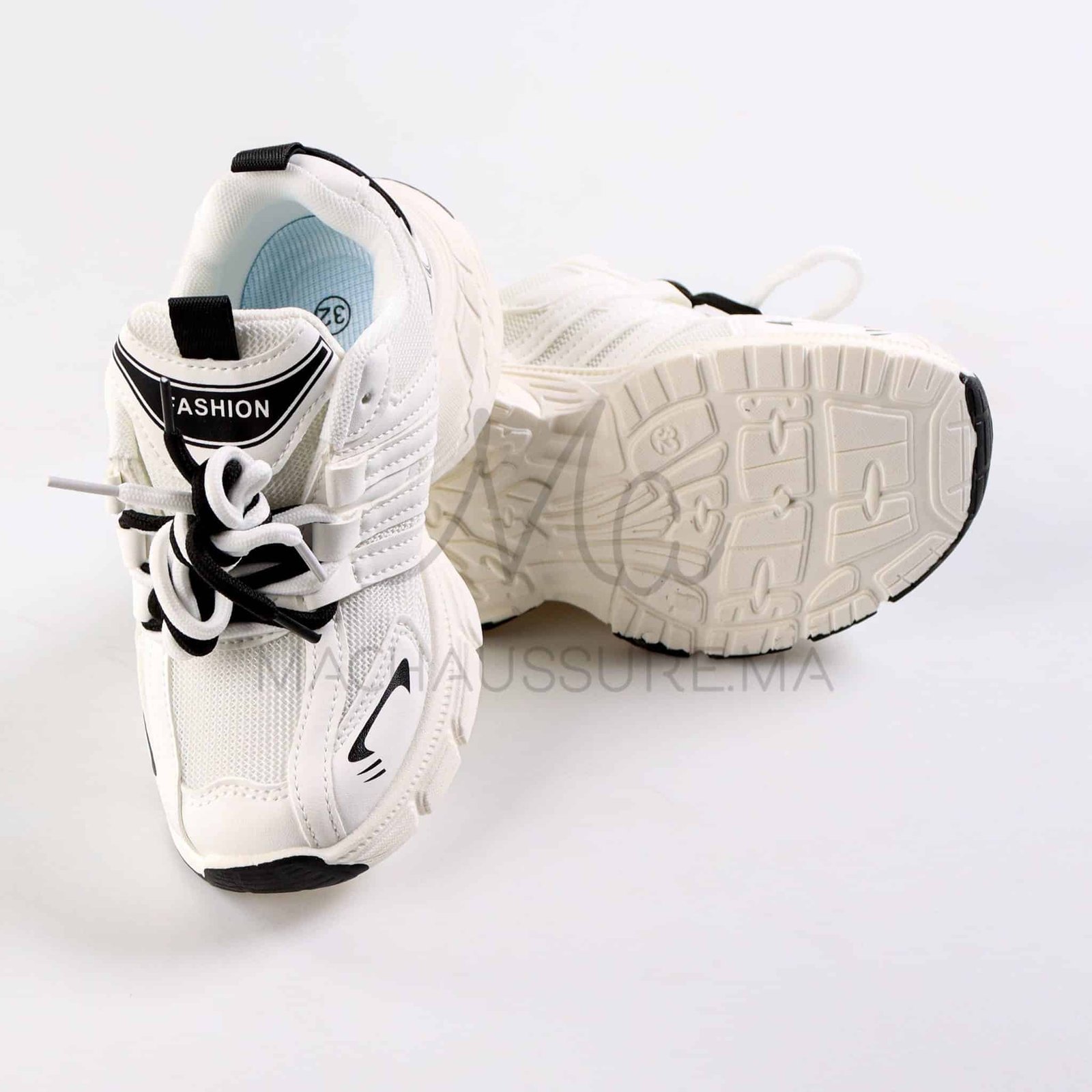 ActiveStep - Baskets enfants en Noir.