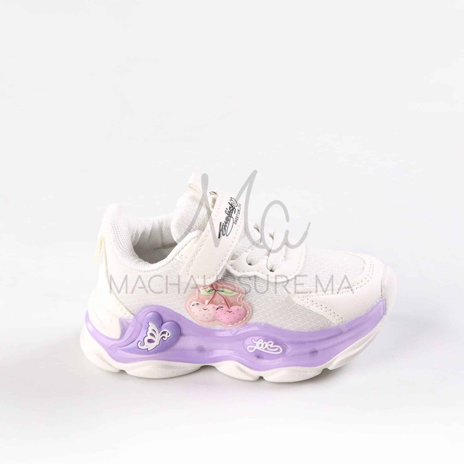 ShinyFairy - Baskets Enfants en Mauve.