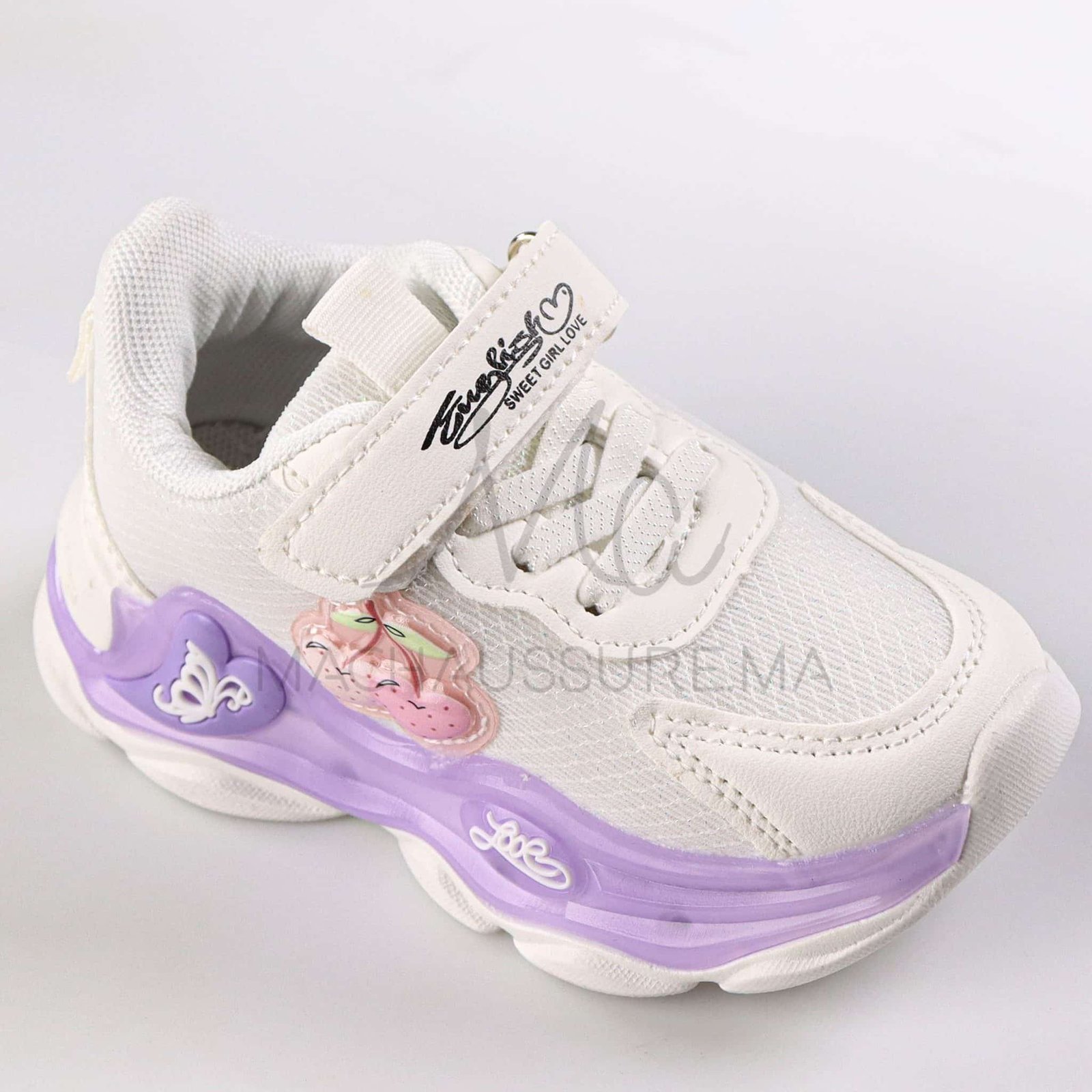 ShinyFairy - Baskets Enfants en Mauve.