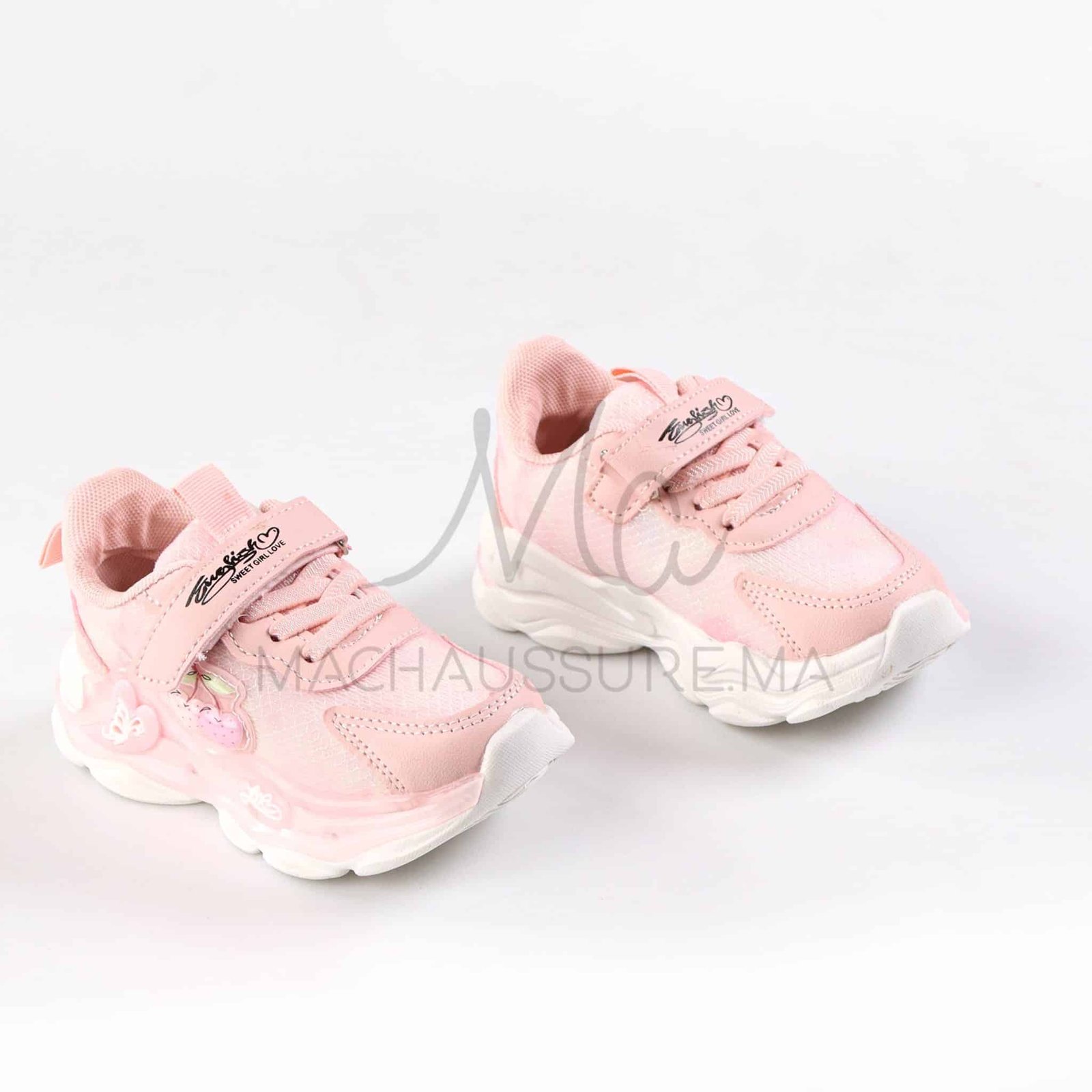 ShinyFairy - Baskets Enfants en Rose.