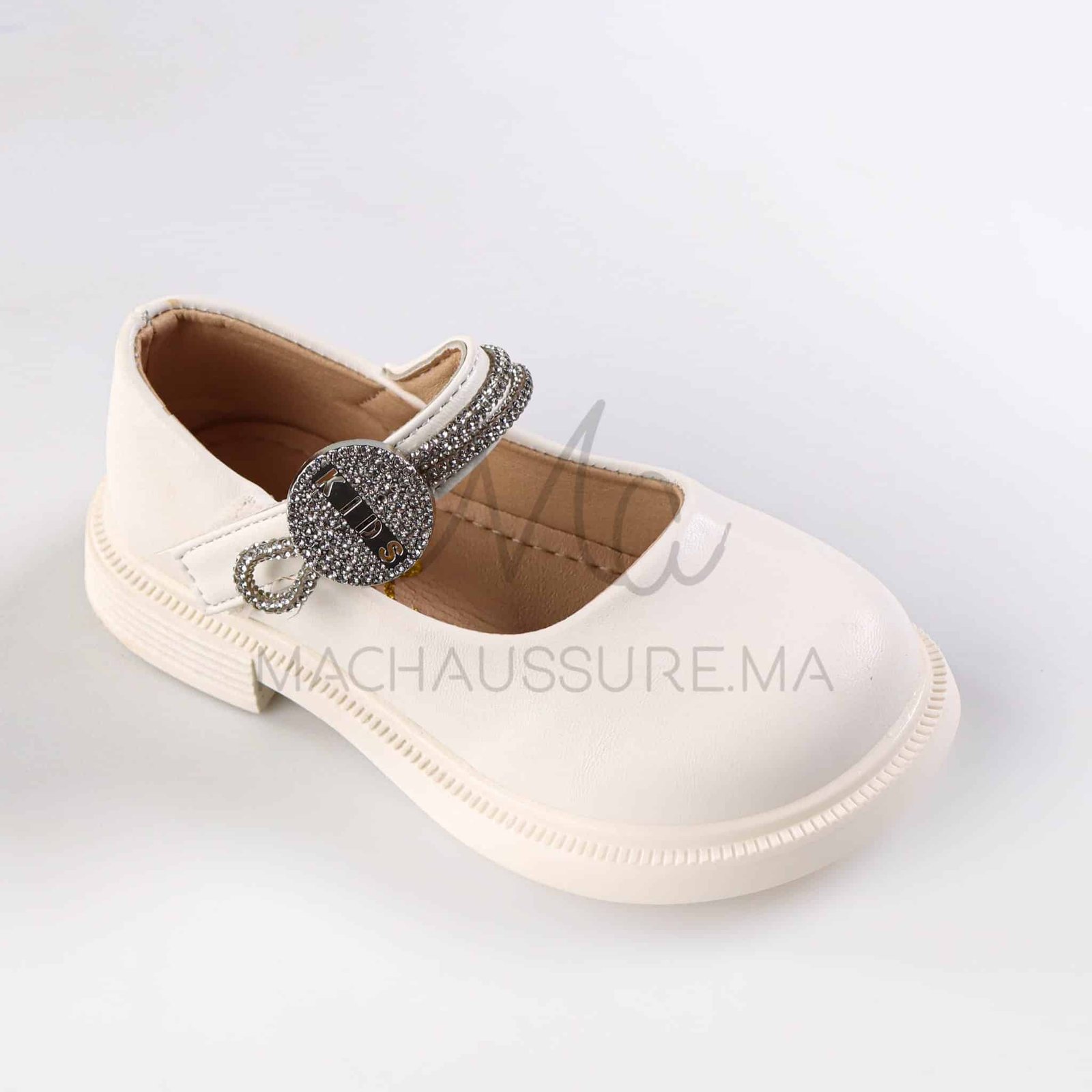 SoftBloom - Basllerines fille en Blanc.