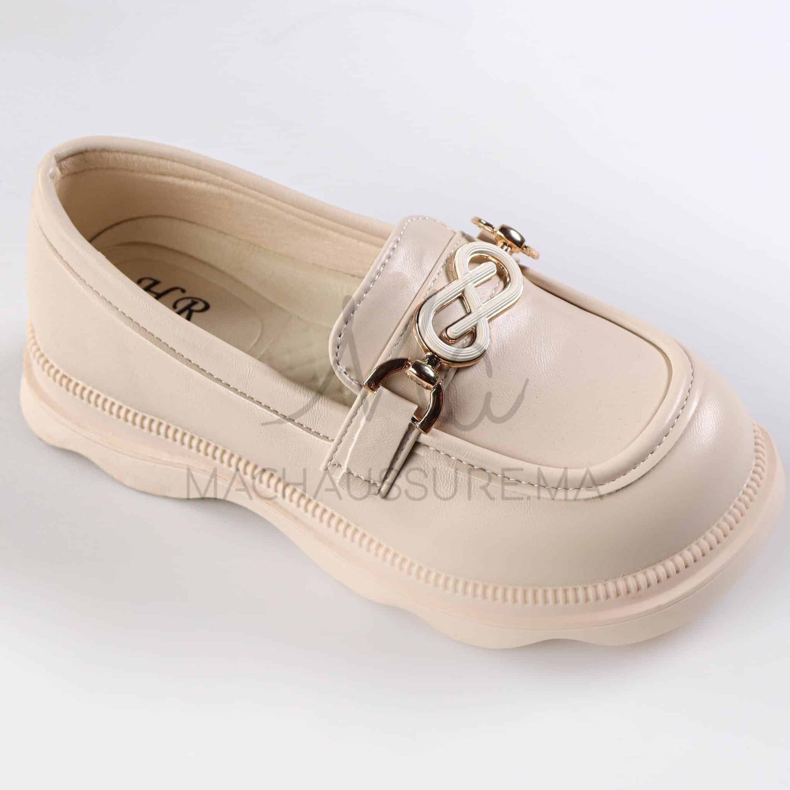 ChicPetal - Ballerines fille en Beige.