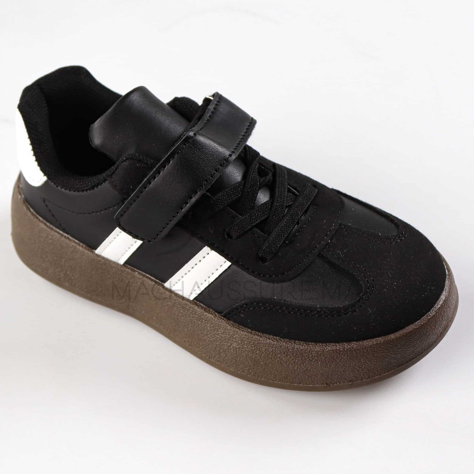 WildSprint - Baskets Enfants en Noir.