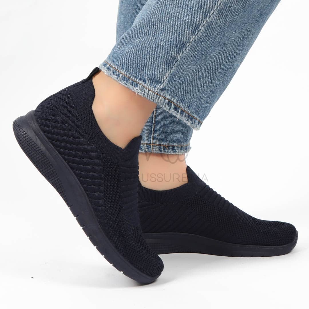 Spedy – Baskets Respirantes en Bleu.