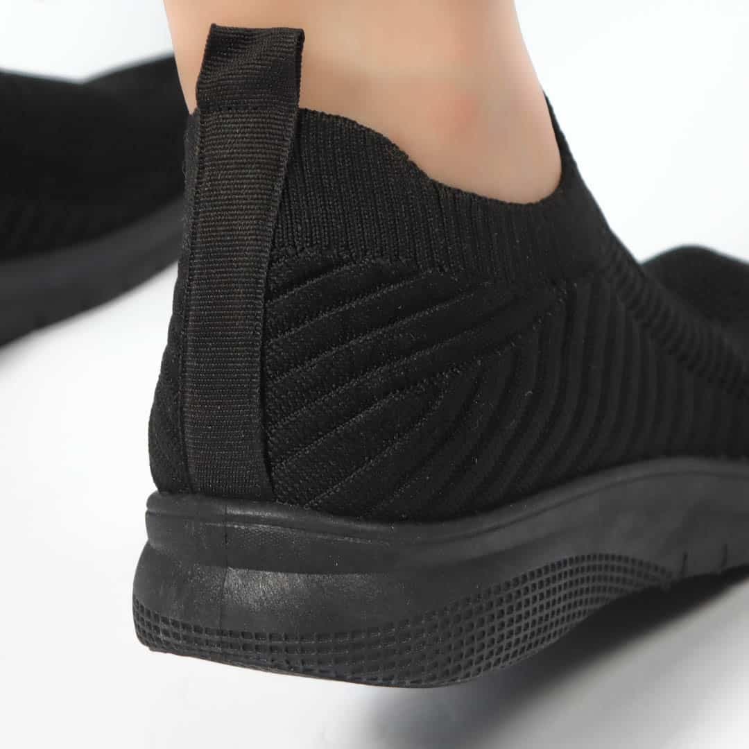 Spedy – Baskets Respirantes en Noir.