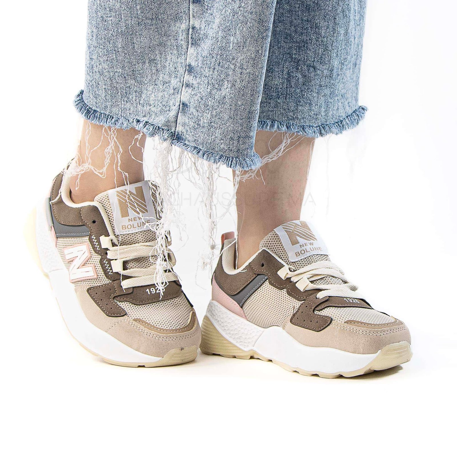 AurMotion – Baskets Femmes en Rose.