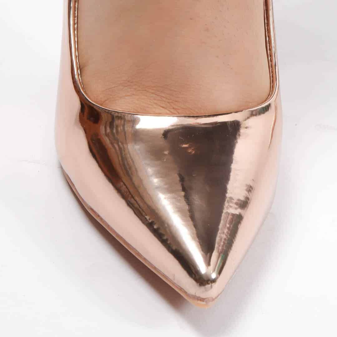 Kalinda – Escarpins Femmes en Bronze.